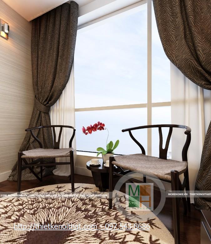 Thiết kế nội thất chung cư cao cấp KeangNam - Nhà Anh Trường